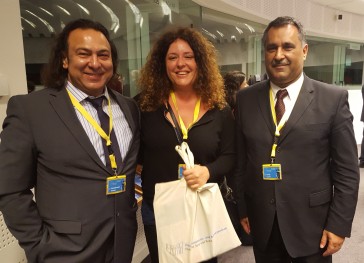 Uroczystość wręczenia Europejskiej Nagrody Praw Obywatelskich Sinti i Romów 
